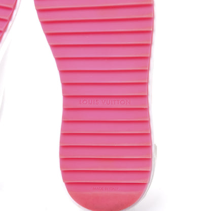 Louis Vuitton Monogram Time Out Sneakers 36 White Rose 6 of 8
