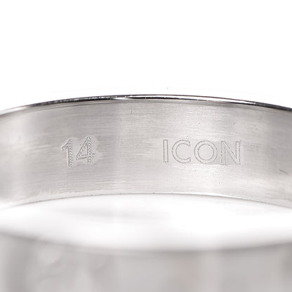 Gucci 18K White Gold 4mm Icon Thin Band Ring 6 5 of 5