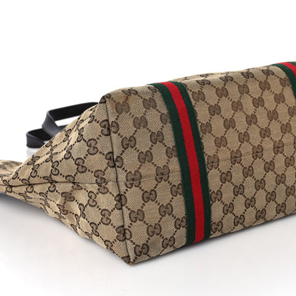 Gucci Monogram Large Jolicoeur Tote Brown 8 of 9