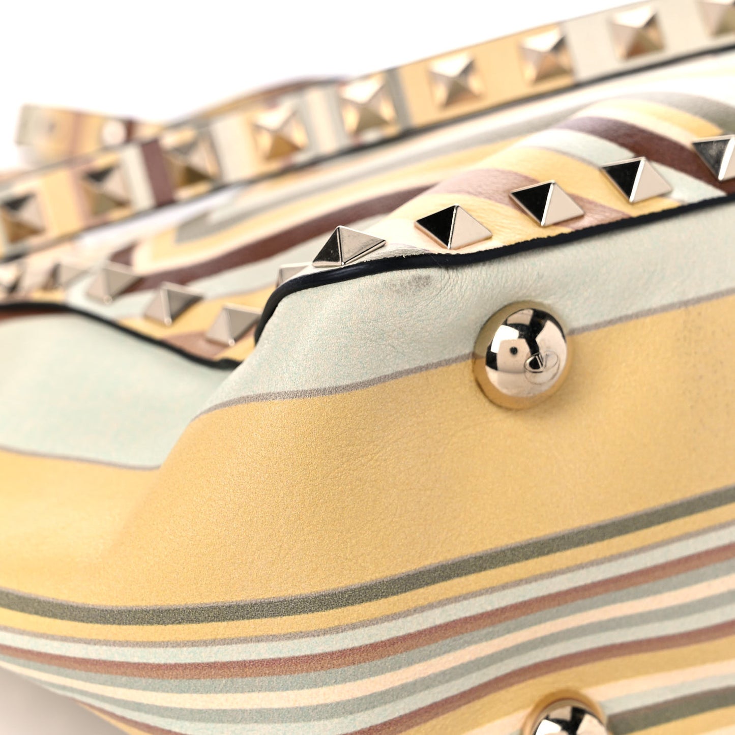 Vitello Native Couture 1975 Mini Rockstud Tote Multicolor