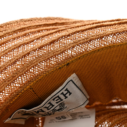 Hermes Straw Panama Hat 56 Natural 10 of 12