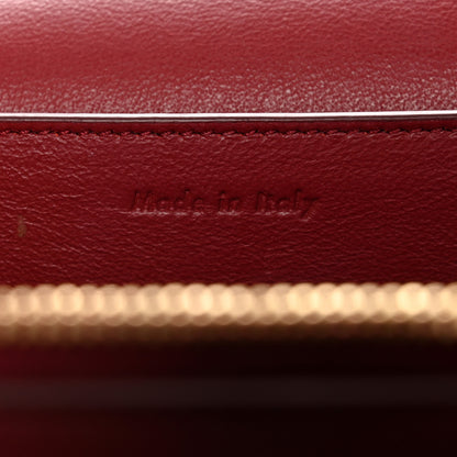 Celine Shiny Smooth Calfskin Medium Frame Shoulder Bag Ruby Nude 7 of 11