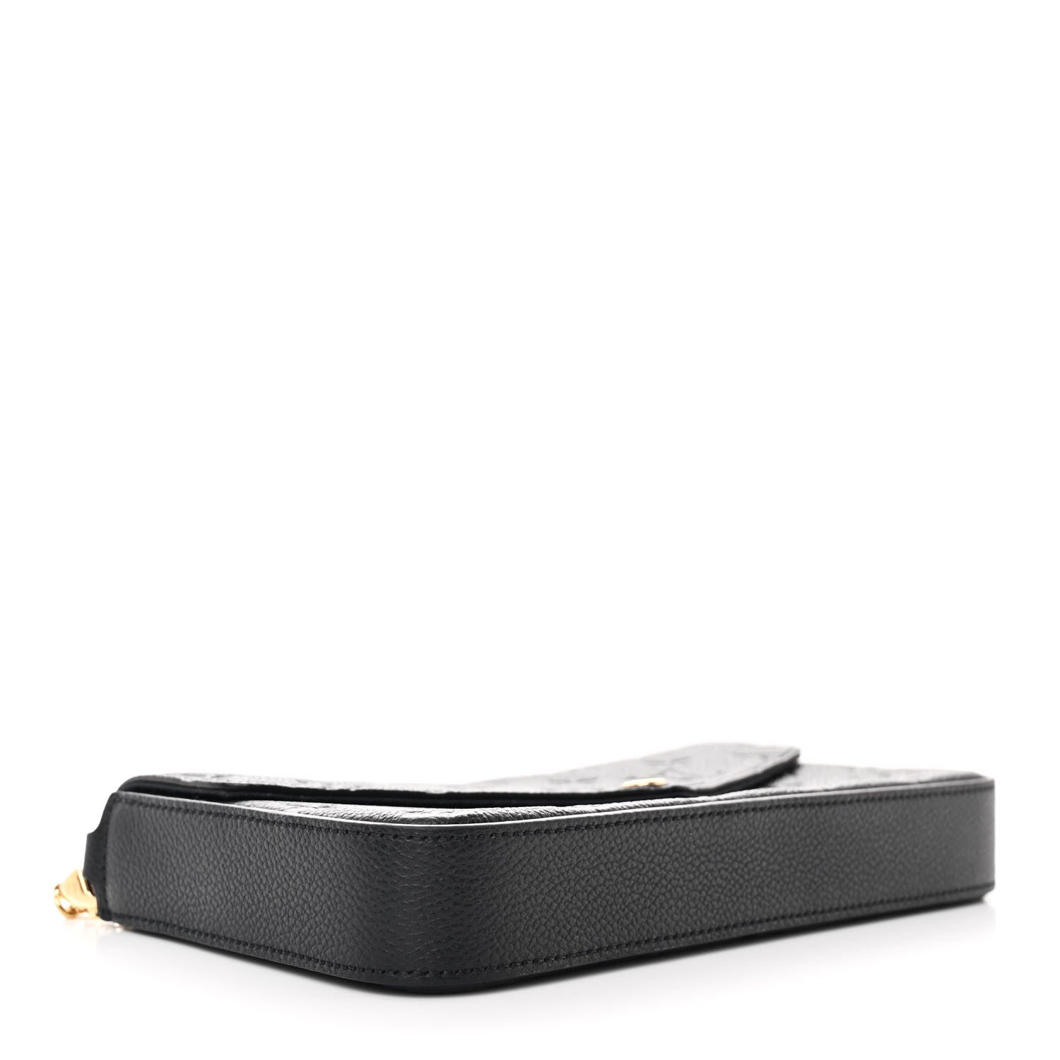 Louis Vuitton Empreinte Pochette Felicie Chain Wallet Black 4 of 10