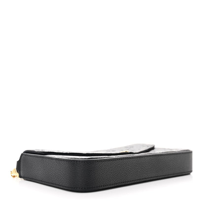 Louis Vuitton Empreinte Pochette Felicie Chain Wallet Black 4 of 10