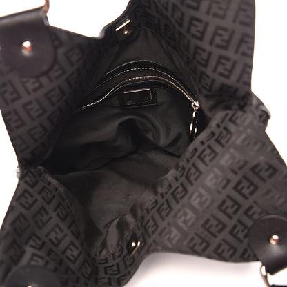 Fendi Zucchino Hobo Black 4 of 13