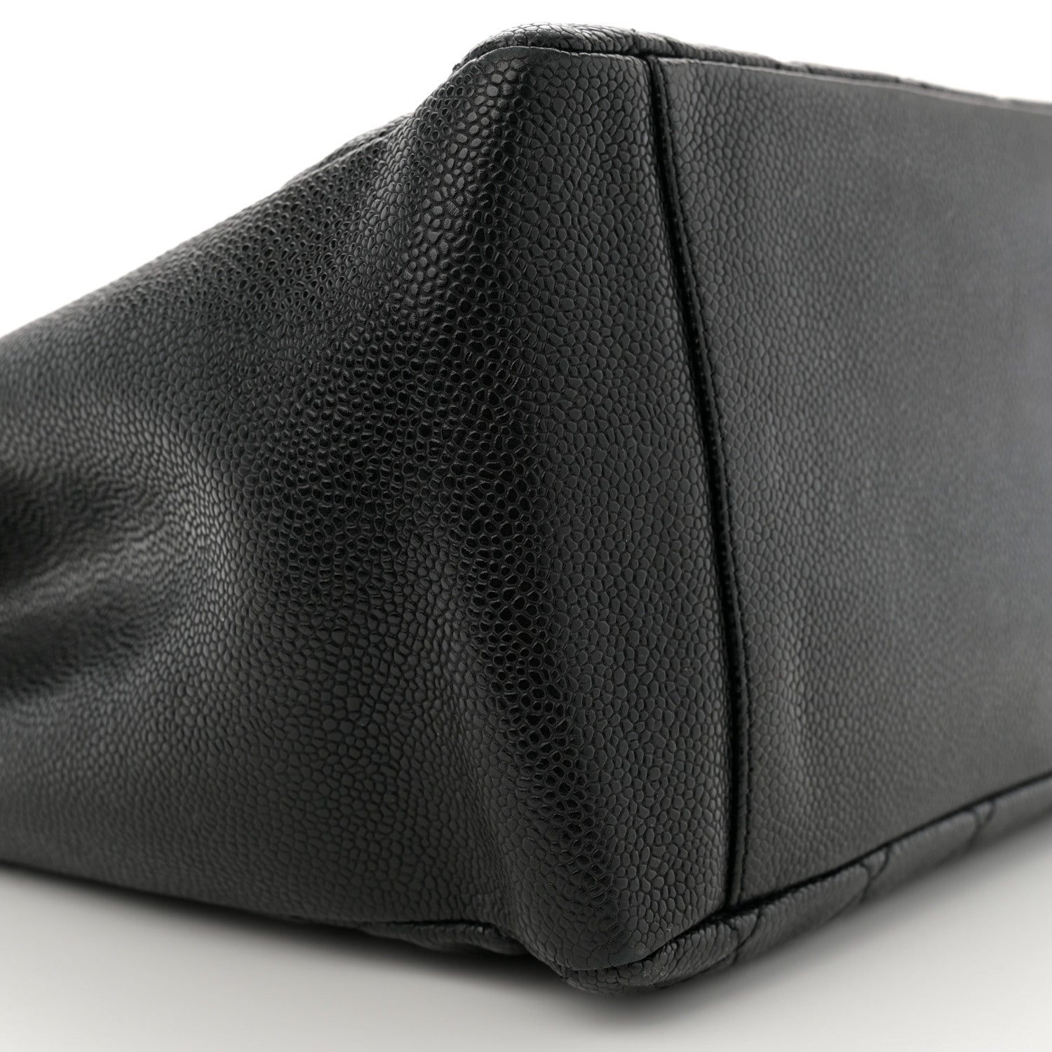 Chanel Caviar Quilted Grand Shopping Tote GST Black 9 of 10