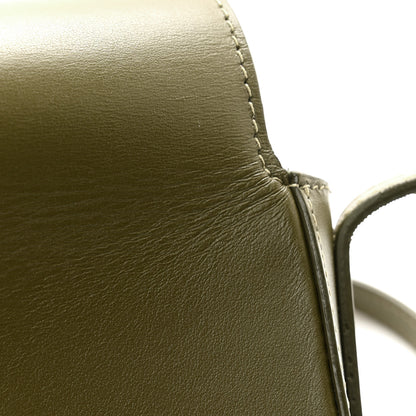 Mansur Gavriel Calfskin Flap Crossbody Bag Olive 12 of 14