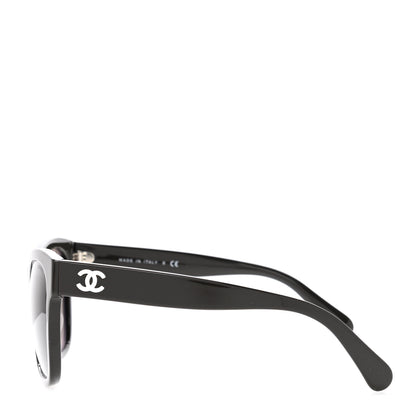 Chanel Acetate Runway Cat Eye Sunglasses 5380-A Brown 3 of 7