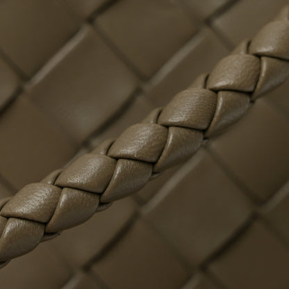 Bottega Veneta Nappa Intrecciato Small Andiamo Shoulder Bag Sterling 10 of 11