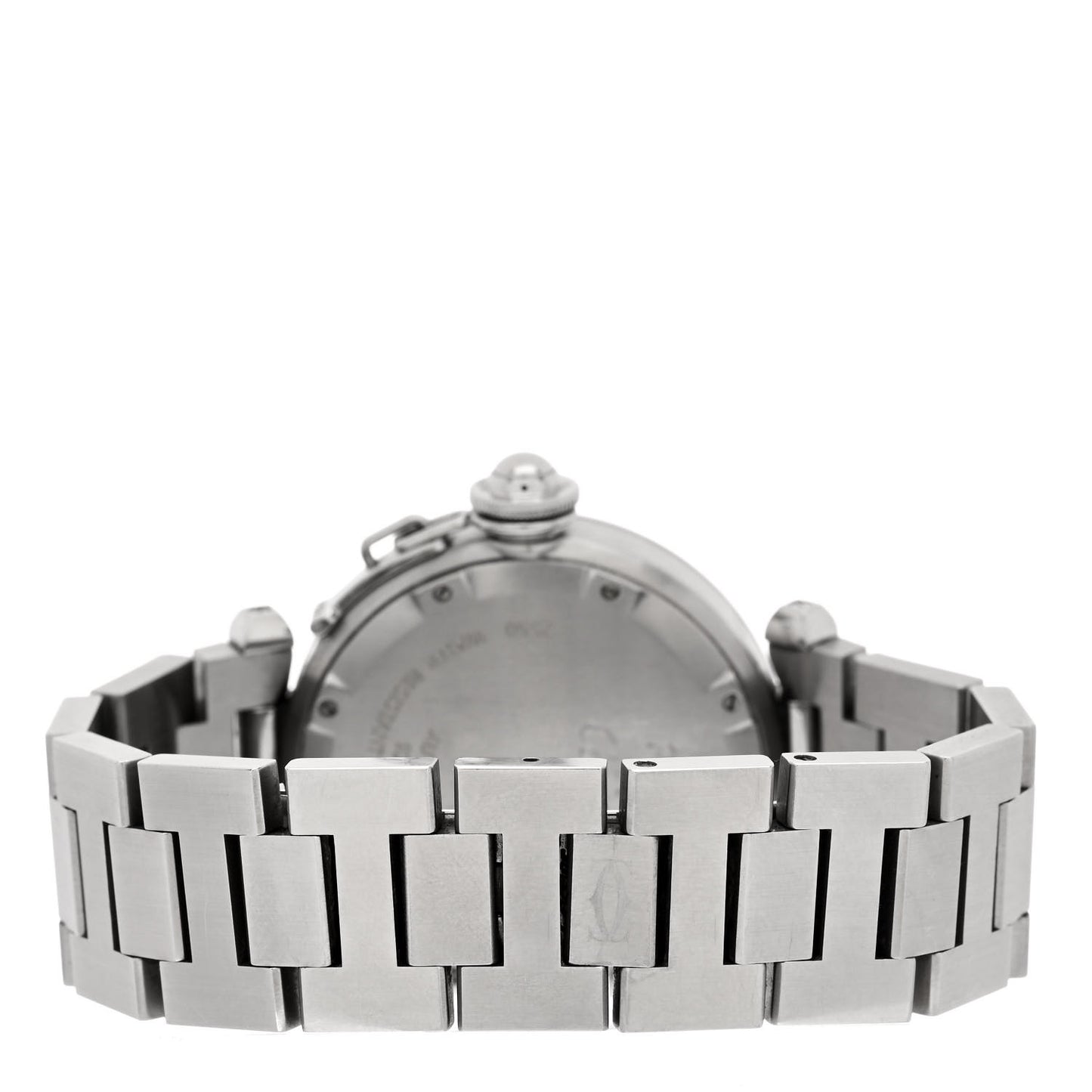 Stainless Steel 35mm Pasha C Big Date Automatic Watch Black