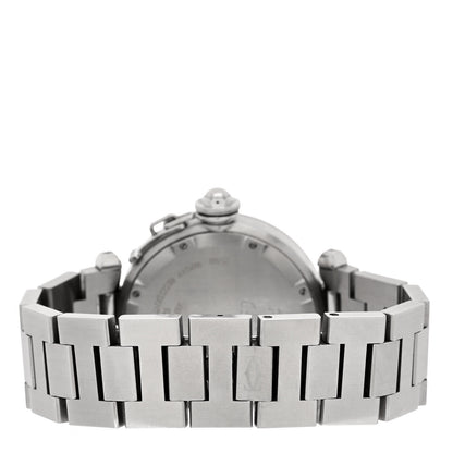 Cartier Stainless Steel 35mm Pasha C Big Date Automatic Watch Black 3 of 4