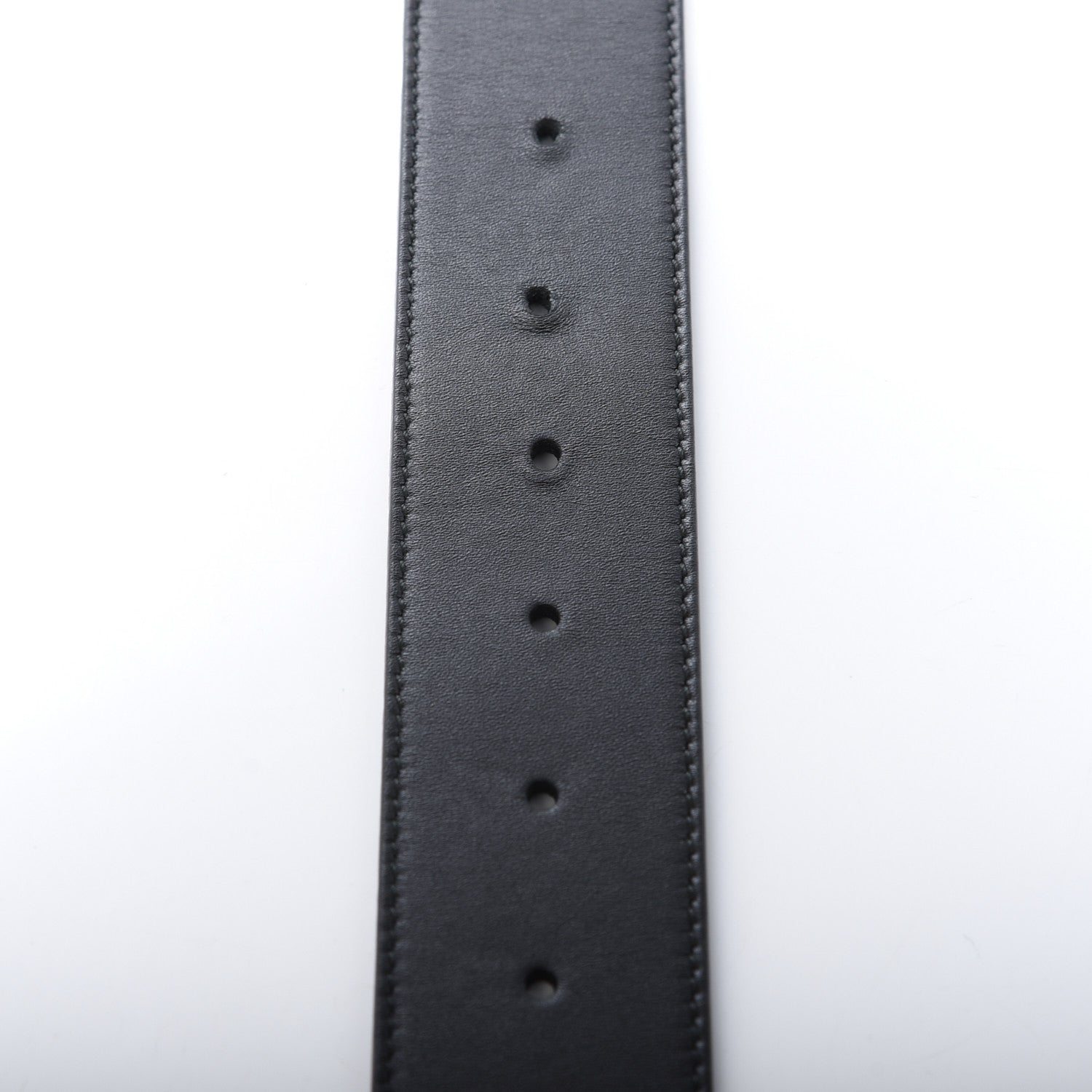 Gucci Calfskin Double G 40mm Belt 90 36 Black 6 of 7