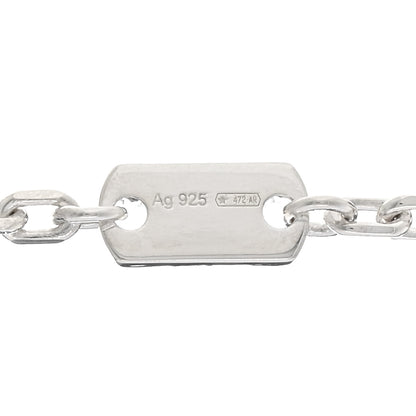 Gucci Sterling Silver Trademark Charm Necklace 5 of 5