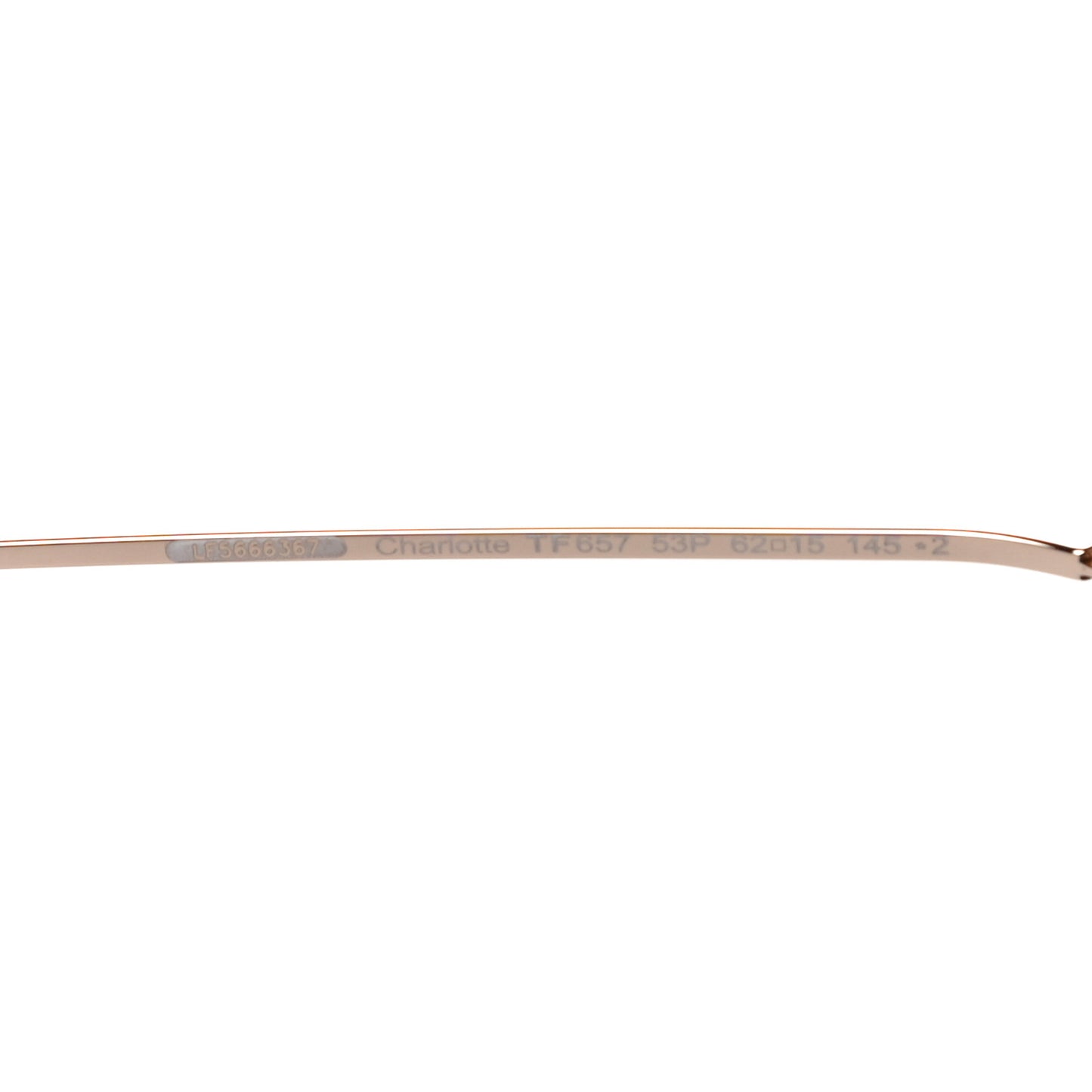 Charlotte Sunglasses TF657 Blue Havana