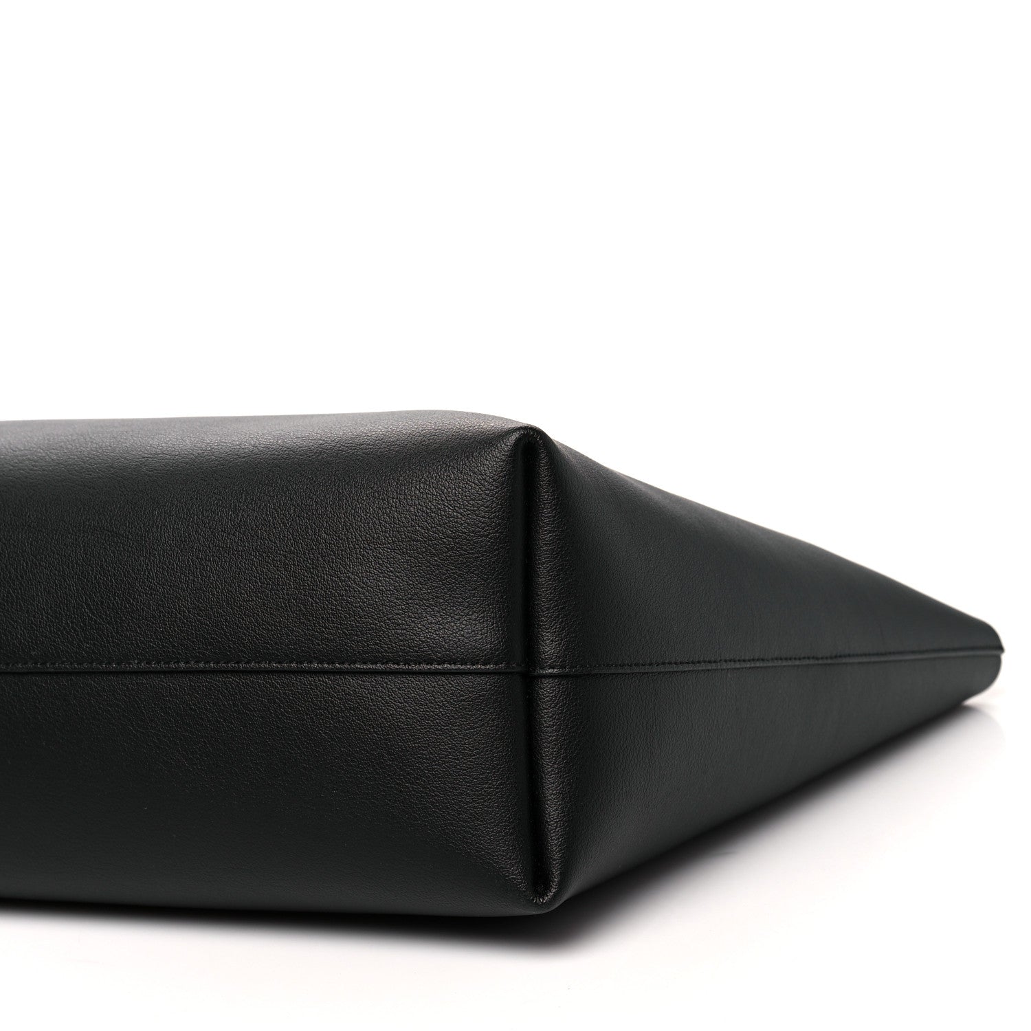 Saint Laurent Calfskin Large Shopping Tote Black 9 of 9