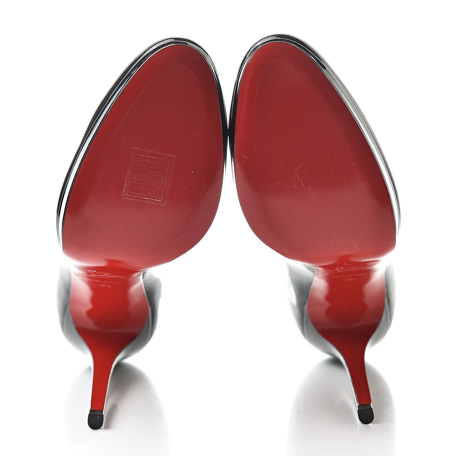 Christian Louboutin Patent New Simple 120 Pumps 39 Black 5 of 8
