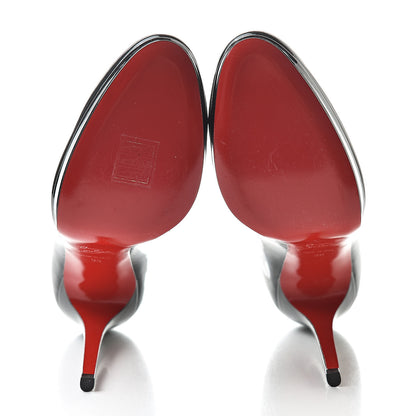 Christian Louboutin Patent New Simple 120 Pumps 39 Black 5 of 8