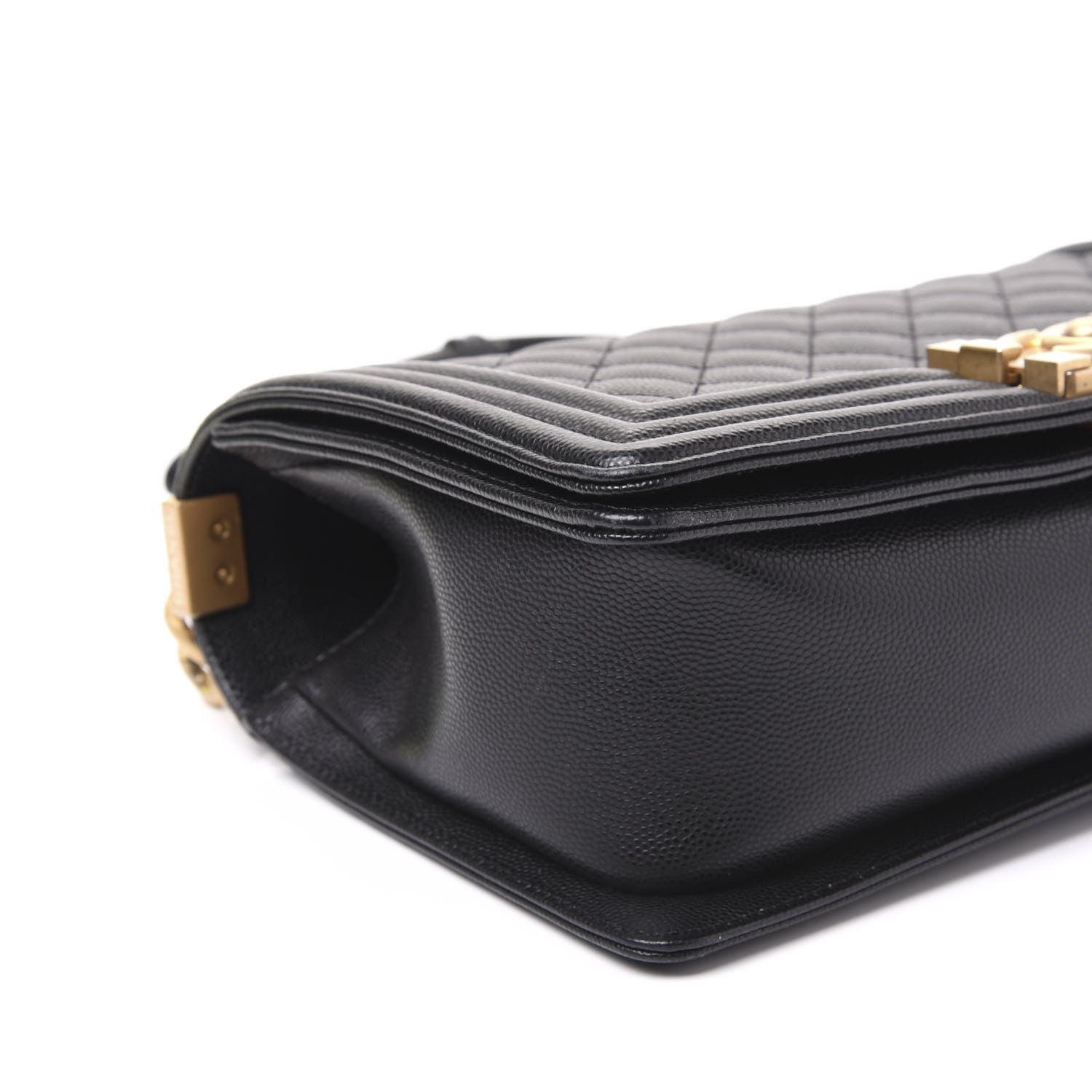 Chanel Caviar Quilted Medium Boy Flap Black 5 of 10