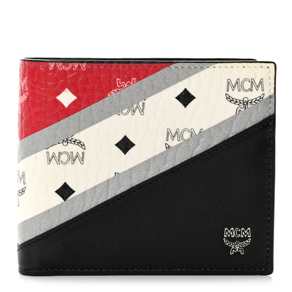 MCM Visetos Colorblock Bifold Wallet Black 1 of 10