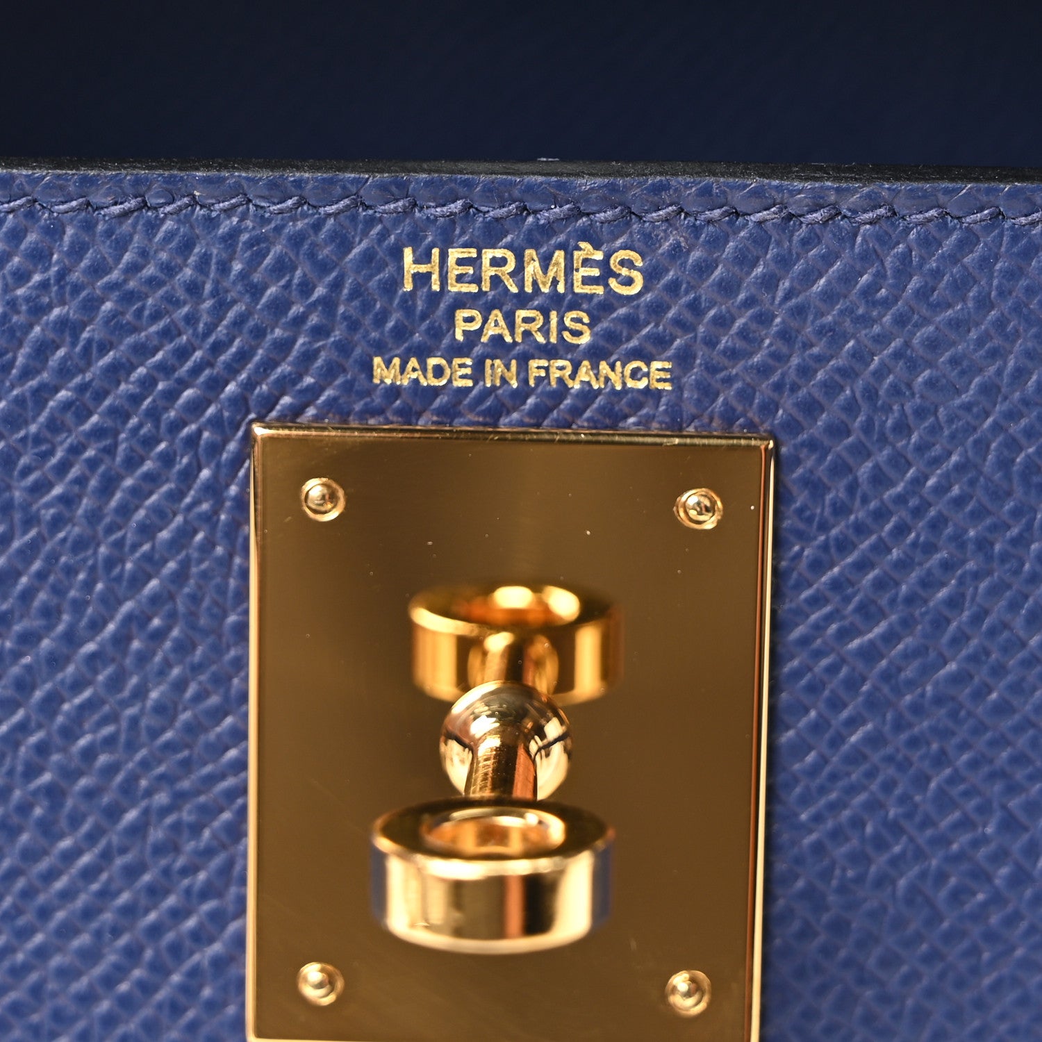 Hermes Epsom Kelly Sellier 28 Bleu Saphir 6 of 10