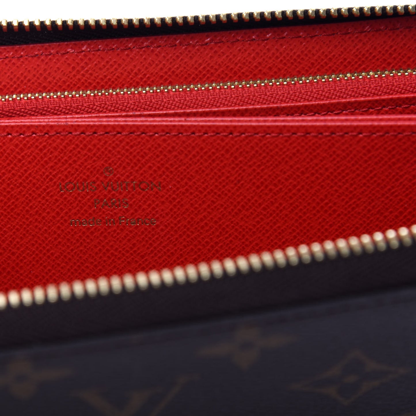 Monogram Zippy Wallet Coquelicot