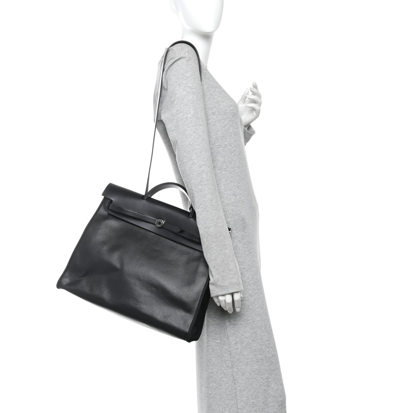 Toile H Berline Vache Hunter Herbag Zip 39 MM Black Ecru