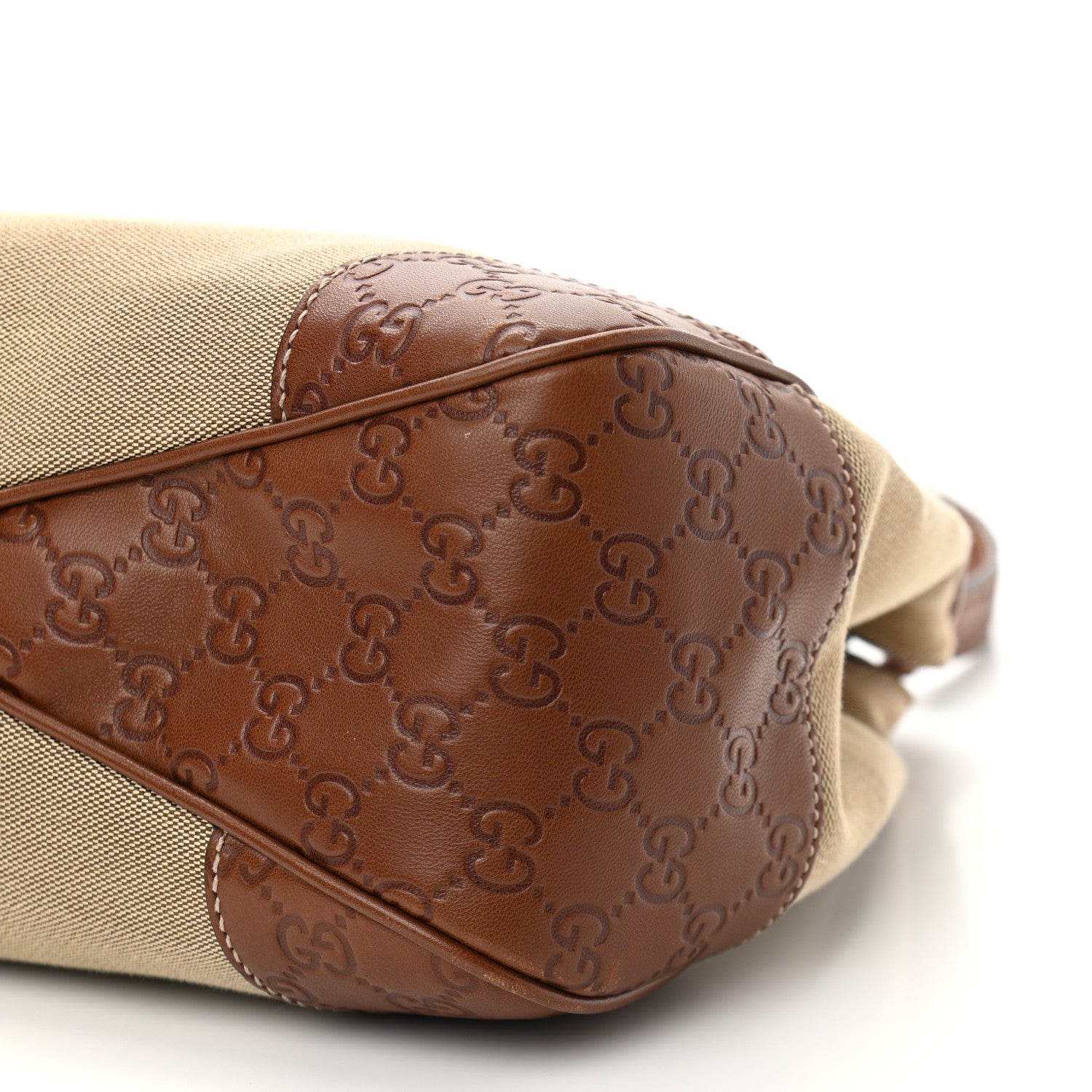 Gucci Canvas Guccissima Hobo Brown 9 of 10