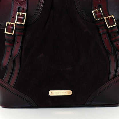 Burberry Suede Calfskin Medium Whipstitch Tote 9 of 11