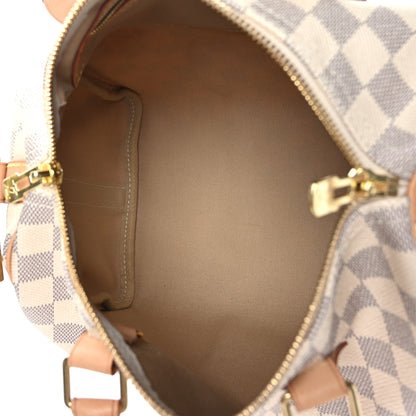 Louis Vuitton Damier Azur Speedy Bandouliere 25 5 of 11