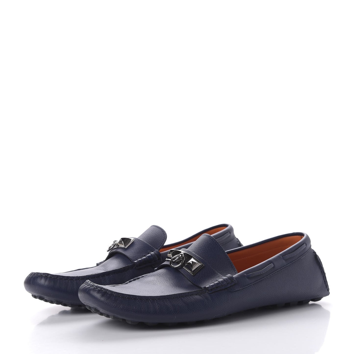 Epsom Mens Irving Driving Moccasin Loafers 45 Marine
