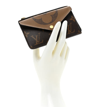 Louis Vuitton Reverse Monogram Recto Verso Card Holder Brown 2 of 14
