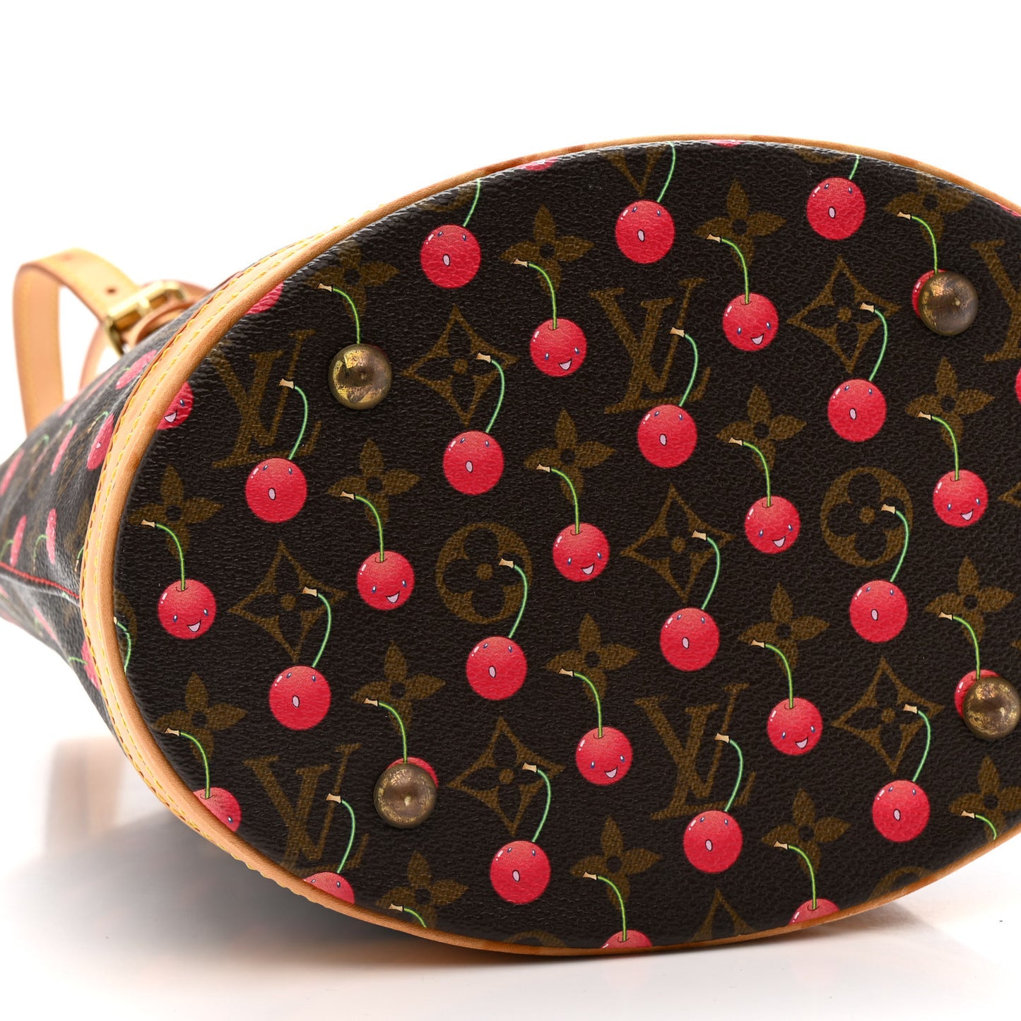 Monogram Cerises Bucket Bag