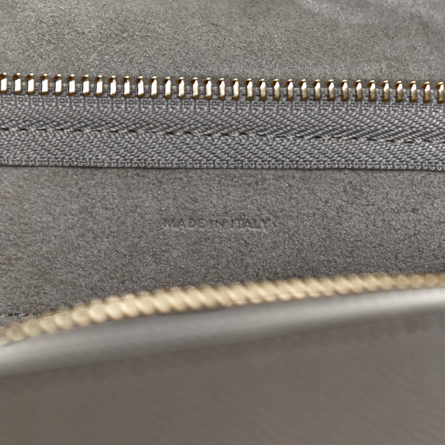 Grained Calfskin Nano Belt Bag Light Taupe
