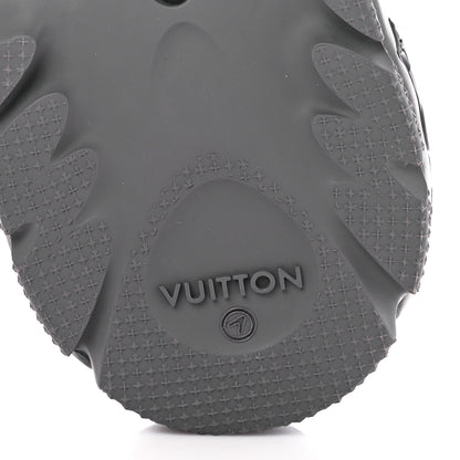 Louis Vuitton Rubber Mens Shark Clogs 7 8 Black 6 of 11