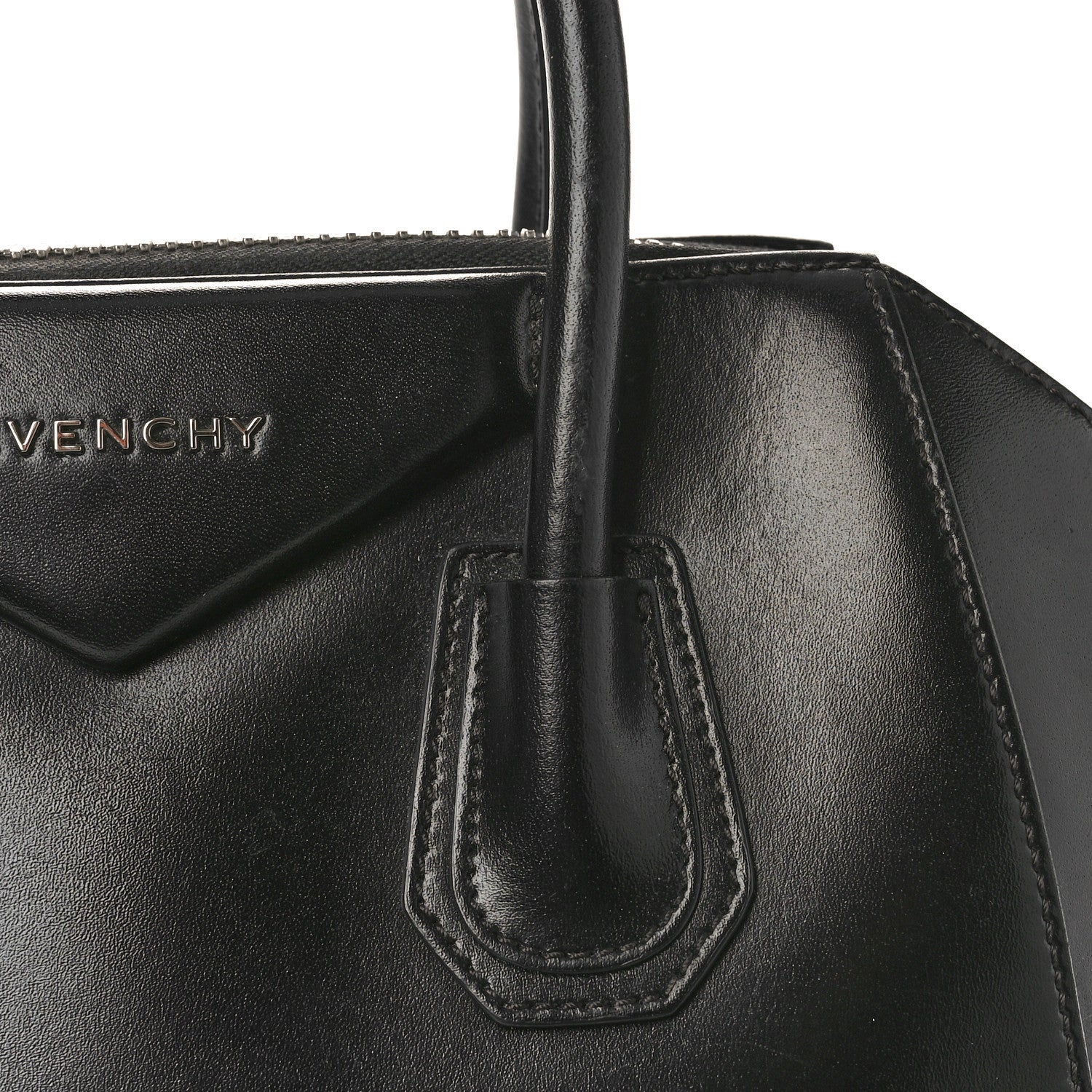 Givenchy Shiny Lord Calfskin Small Antigona Black 10 of 14