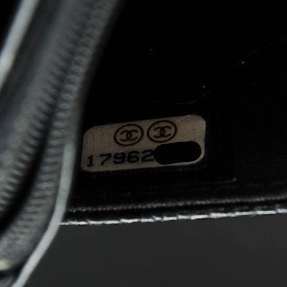 Chanel Caviar Timeless CC Wallet On Chain WOC Black 8 of 8
