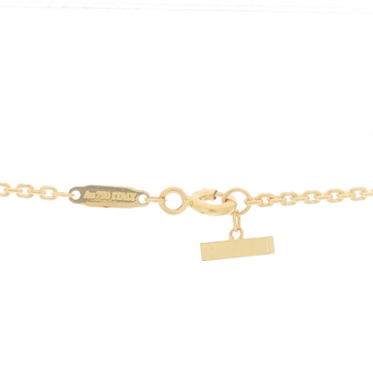 Tiffany 18K Yellow Gold T T1 Circle Pendant Necklace 4 of 8