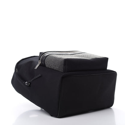 Saint Laurent Canvas City Studded Backpack Black 3 of 9
