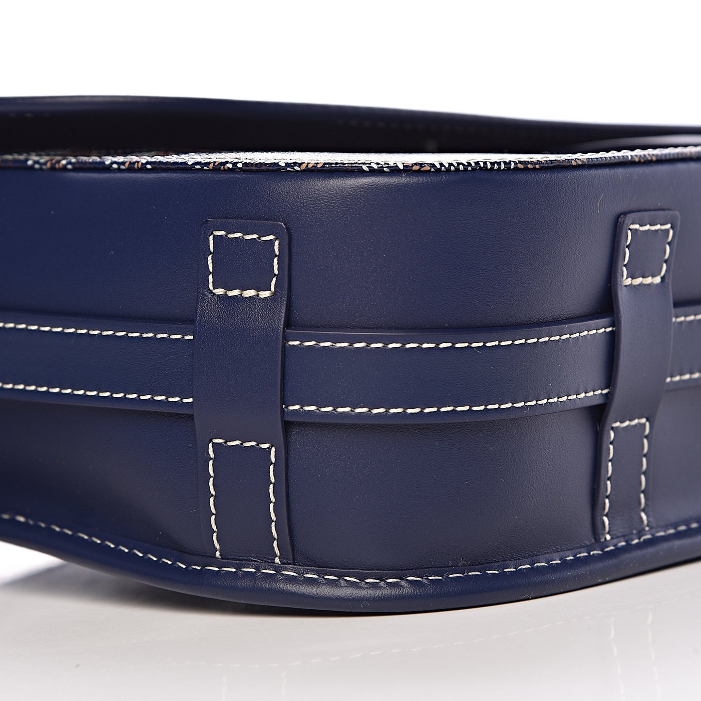 Goyardine Belvedere II MM Messenger Bag Navy