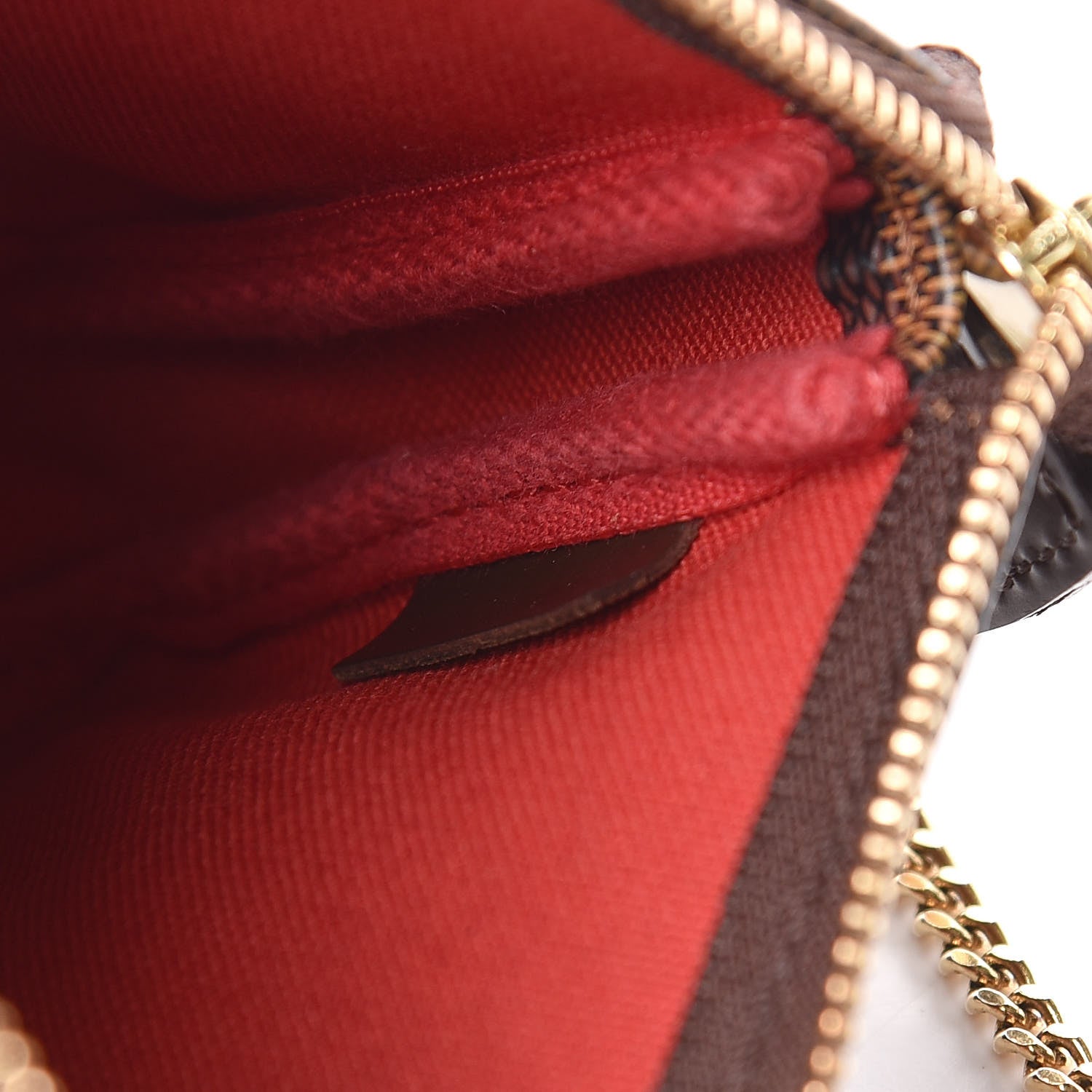 Louis Vuitton Damier Ebene Mini Pochette Accessories 7 of 8