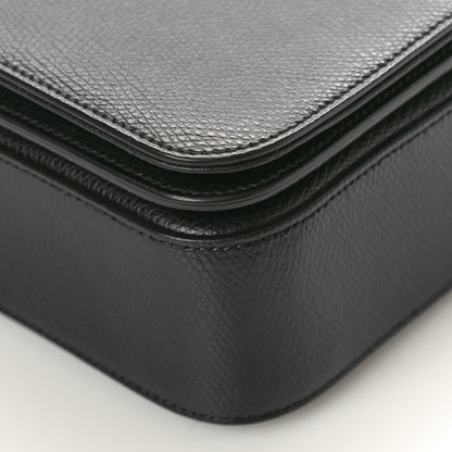 Saint Laurent Textured Calfskin Medium Classic Monogram Universite Bag Black 9 of 9