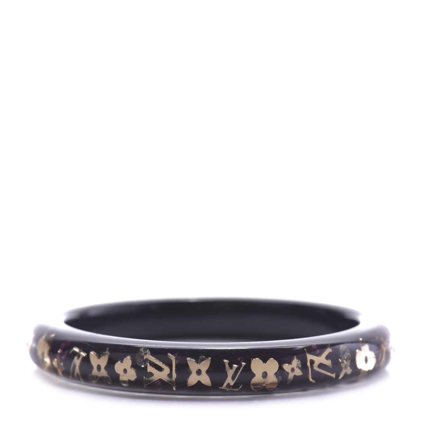Resin Swarovski Medium Inclusion Bracelet PM Marron
