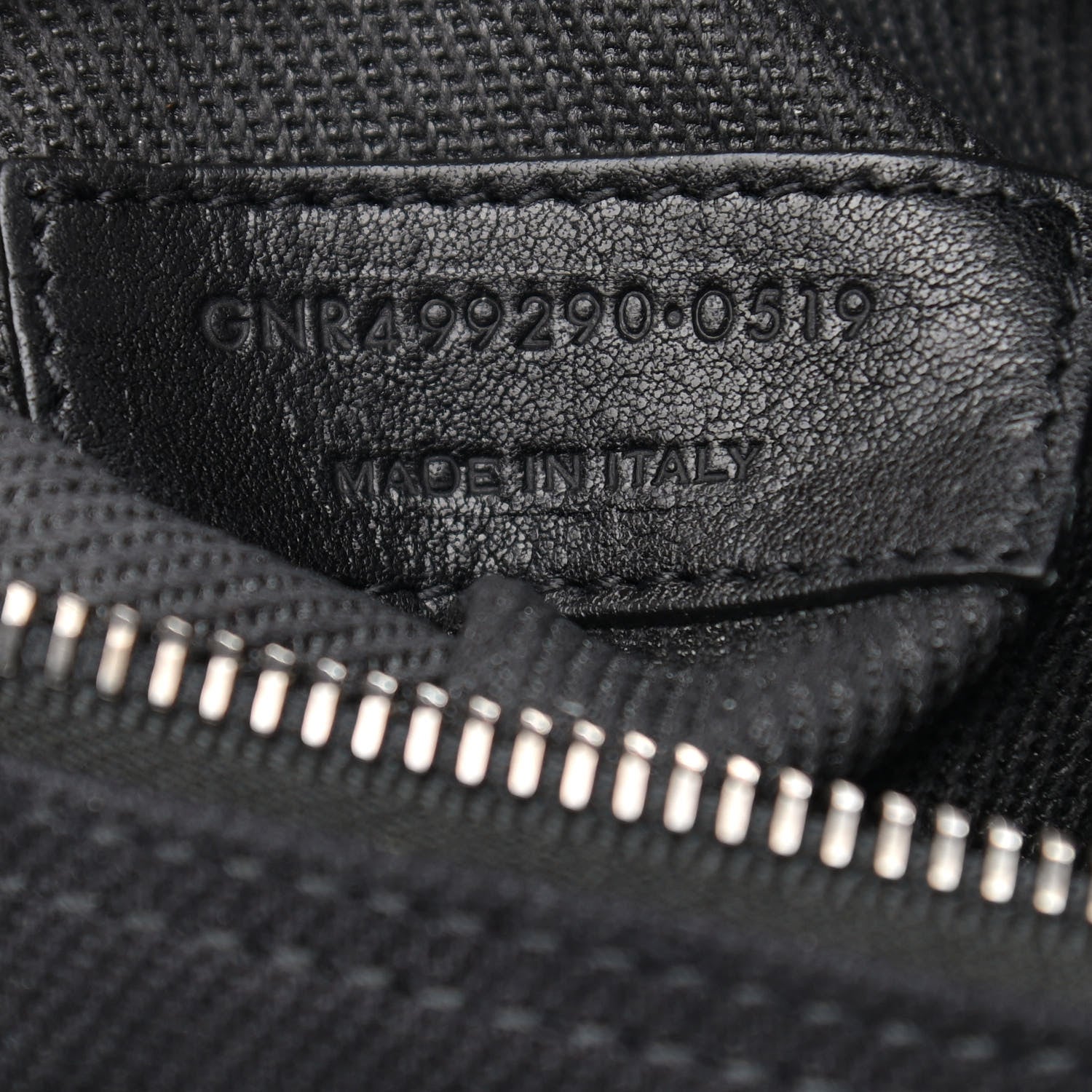 Saint Laurent Linen Calfskin Rive Gauche Tote Black 7 of 10