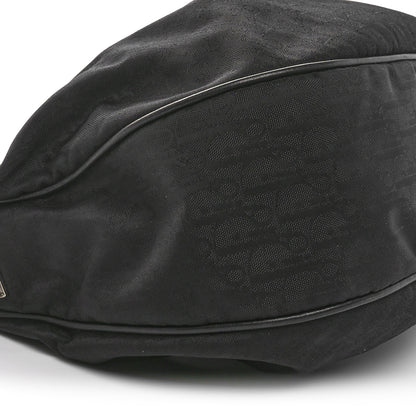 Christian Dior Nylon Monogram Lovely Hobo Black 9 of 11