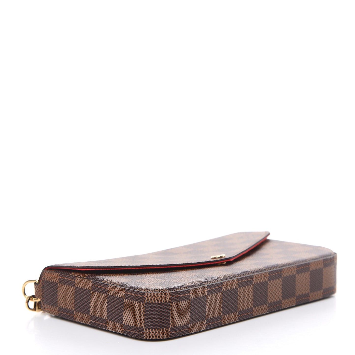 Damier Ebene Pochette Felicie Chain Wallet