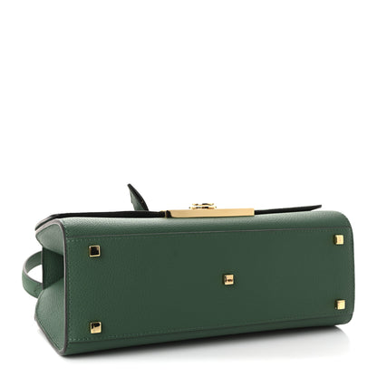 Moynat Taurillon Blush Rejane PM Emerald 4 of 10