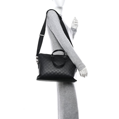 Louis Vuitton Damier Infini Porte-Documents Jour Onyx 2 of 10