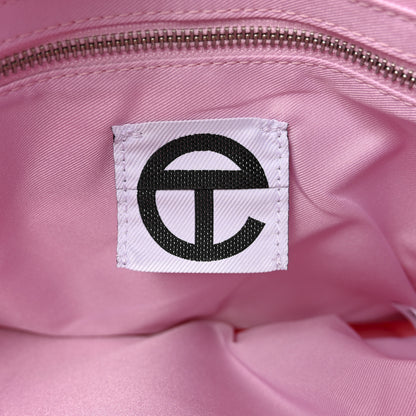 Telfar Metallic Vegan Leather Medium Shopping Bag Ballerina 6 of 10