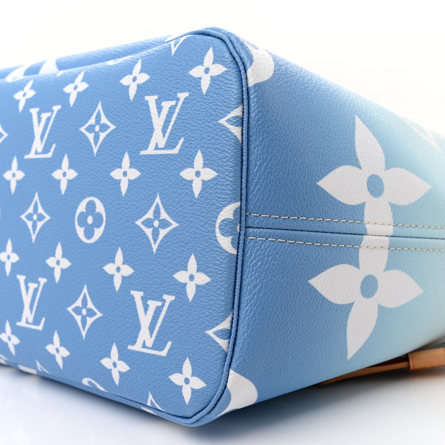 Monogram Giant By The Pool Neverfull MM Blue