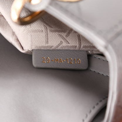 Christian Dior Lambskin Cannage Small My ABCDior Lady Dior Grey 7 of 11